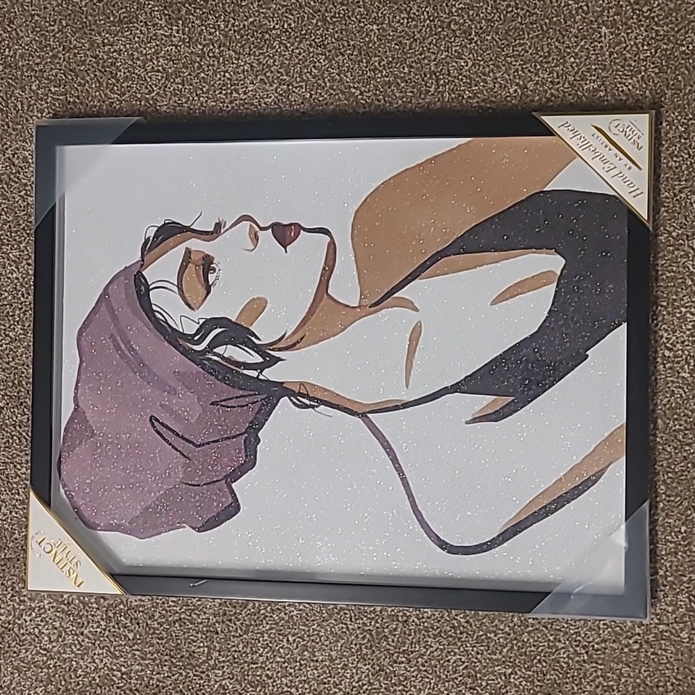 NWT Sparkly Wall Art